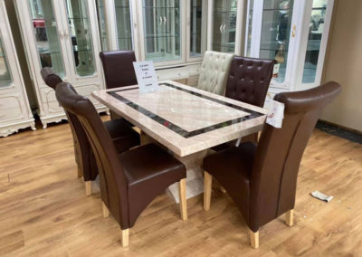 Italian Furniture Table and Chairs