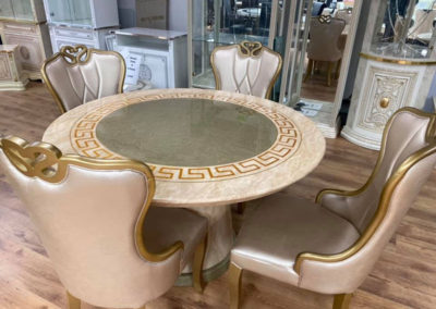 Round Table and Chairs